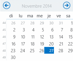 Calendrier Calendrier